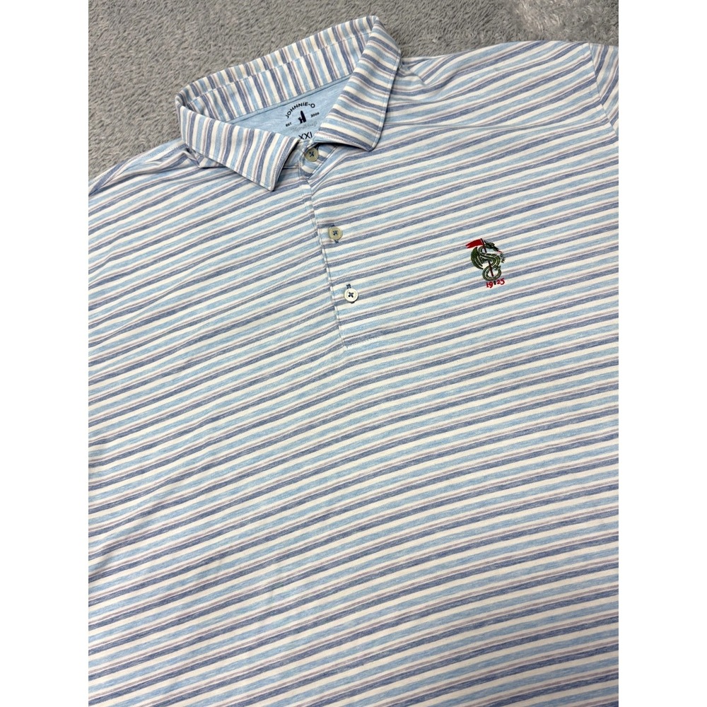 Monterey Peninsula Country Club Golf Polo Shirt Mens 2XL Johnnie O Top Shelf